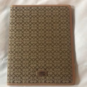Coach portfolio for notepad & buiness cards